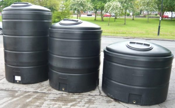 Barrel & Garden :: Large Water Storage Tanks Above Ground - Black