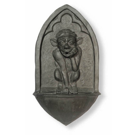 Gargoyle Wall Fountain - Faux lead