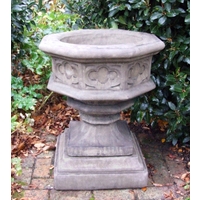 Gothic Font Cotswold Stone Planter