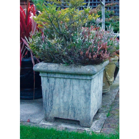 Grand Square Cotswold Stone Planter