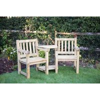 Harvington Timber Garden Love Seat