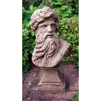 Hercules Head Bust Stone Statue