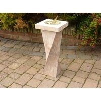 Brass Humingbird Sundial & Plinth