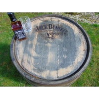Jack Daniels No7 Branded Barrel Table - 45 Gallon