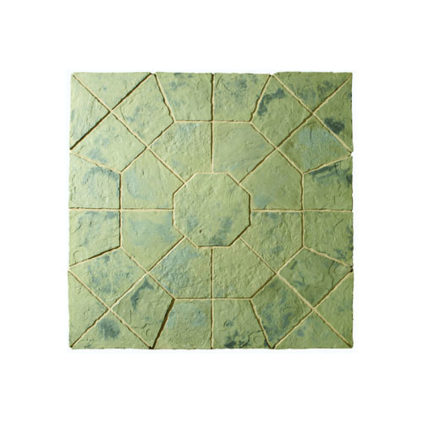 Barrel & Garden Minster Octagon Patio Kit 2.3mtr Rustic Sage