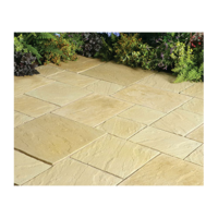 Abbey Paving Random Patio Kit 10.22 m - York Gold