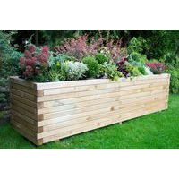 Lomello Wooden Planter - Trough