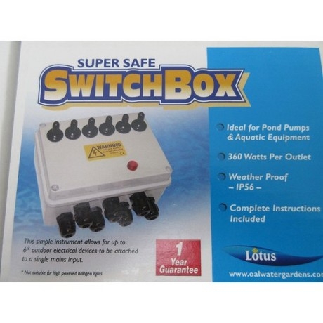 Lotus  6 Way Switch Box