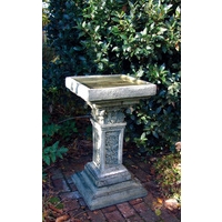 Rococo Bird Bath - Cotswold Stone