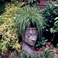Head Vase Planter - Cotswold Stone