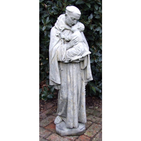 Saint Anthony - Cotswold Stone Statue