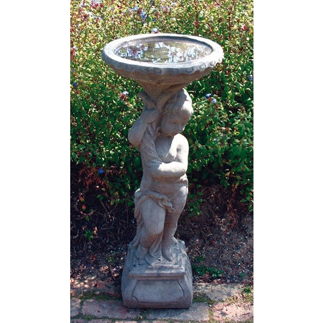 Urchin Bird Bath - Cotswold Stone