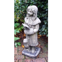 Victorian Caroller - Cotswold Stone Statue