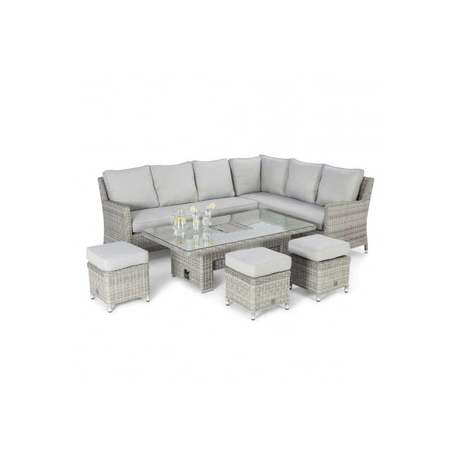 Maze rattan oxford corner dining set with ice bucket and rising table online