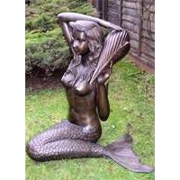 Bronze Mermaid Water Feature