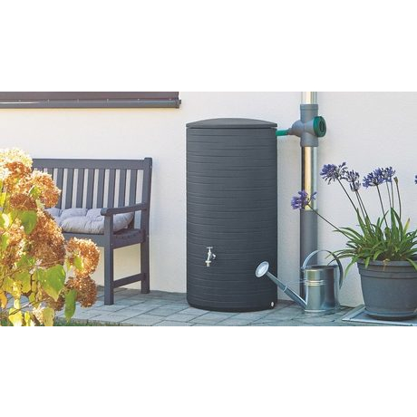 Novara 260 Litre water Butt - Slate