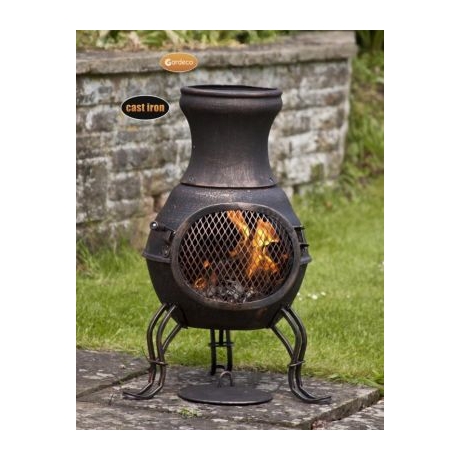 Gardeco Billie Small Cast Iron Chiminea