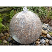 Granite Sphere Pinky Polished Fountain
