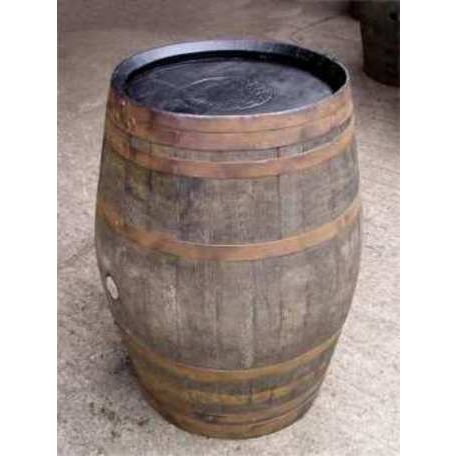 Rustic Barrel Table - 56 Gallon