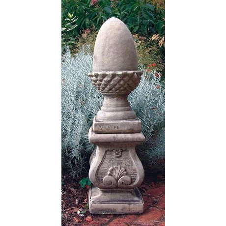 Cotswold Stone Scroll Plinth