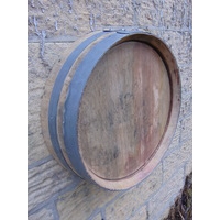 Shallow French Wine Barrel End - Wall Hanging