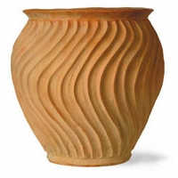 Shimmer Pot - Terracotta Finish