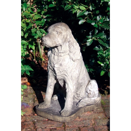 Spaniel Dog Stone Statue