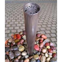 Brushed Finish Stanles Steel Tube - 76mm diameter