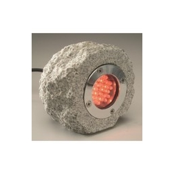 Natural Rock LED Light - Red