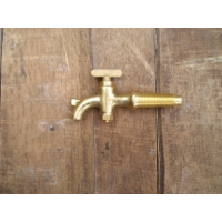 Taper Threaded Brass Tap - Size C