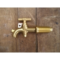 Taper Threaded Brass Tap - No 3 - OUT OF STOCK