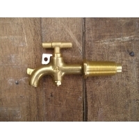 Taper Threaded Brass Tap - No 3