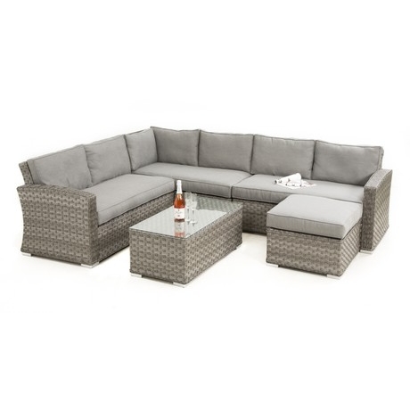 Barrel Garden Maze Rattan Victoria Large Square Corner Sofa Set - Victorian Sectional Sofa Barrel Garden Maze Rattan Victoria Large Square Corner Sofa Set - Victorian Sectional Sofa