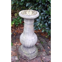 Victorian Brass Garden Sundial - Cotswold Stone