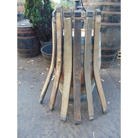 Vintage 100 Gallon Butt Staves